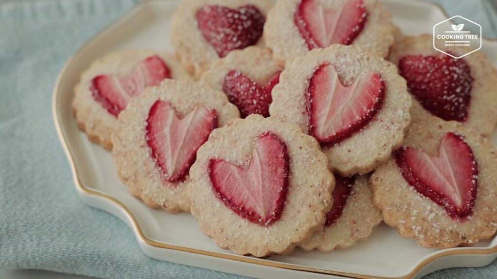 Strawberry Cookies Recipe Cooking tree