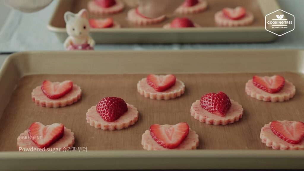 Strawberry Cookies Recipe Cooking tree