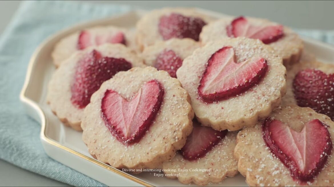 Strawberry Cookies Recipe Cooking tree Strawberry Cookies Recipe Cooking tree