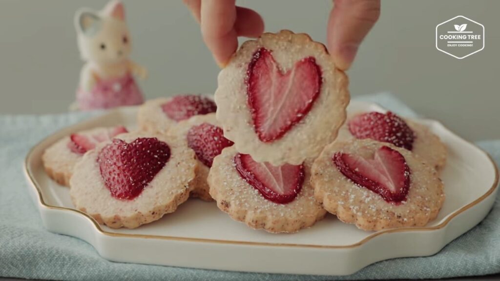 Strawberry Cookies Recipe Cooking tree