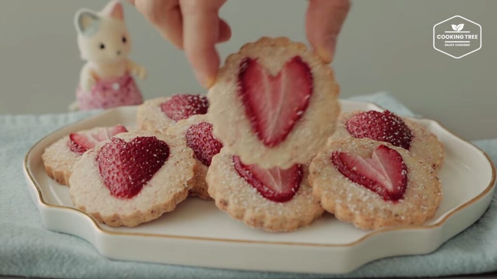 Strawberry Cookies Recipe Cooking tree