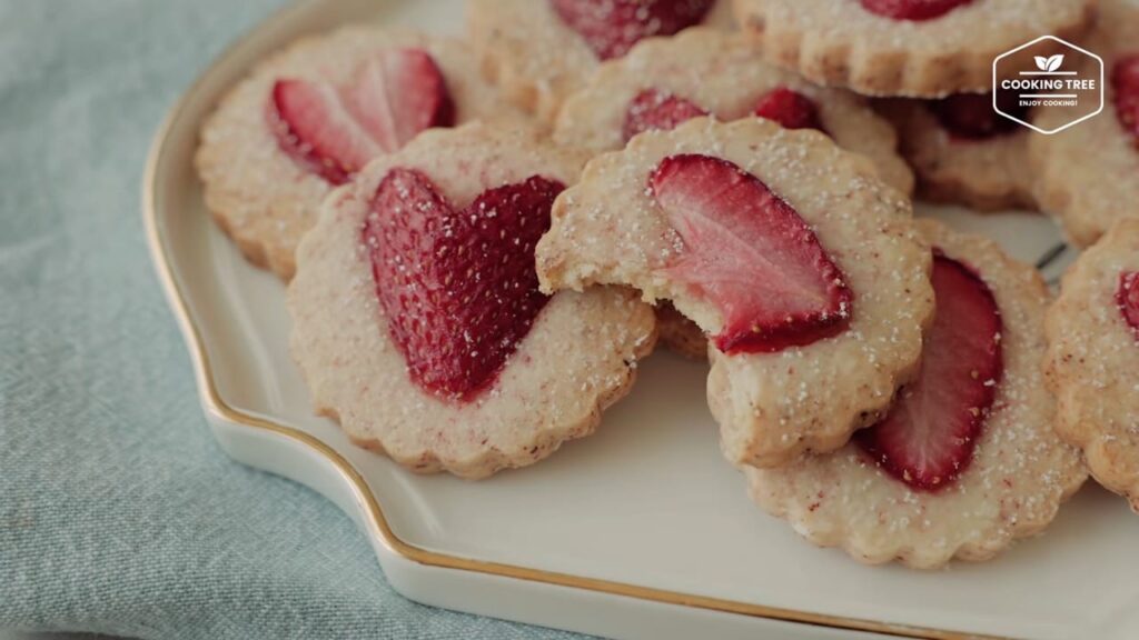 Strawberry Cookies Recipe Cooking tree