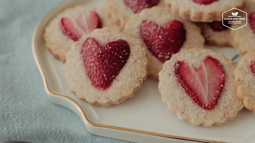 Strawberry Cookies Recipe Cooking tree