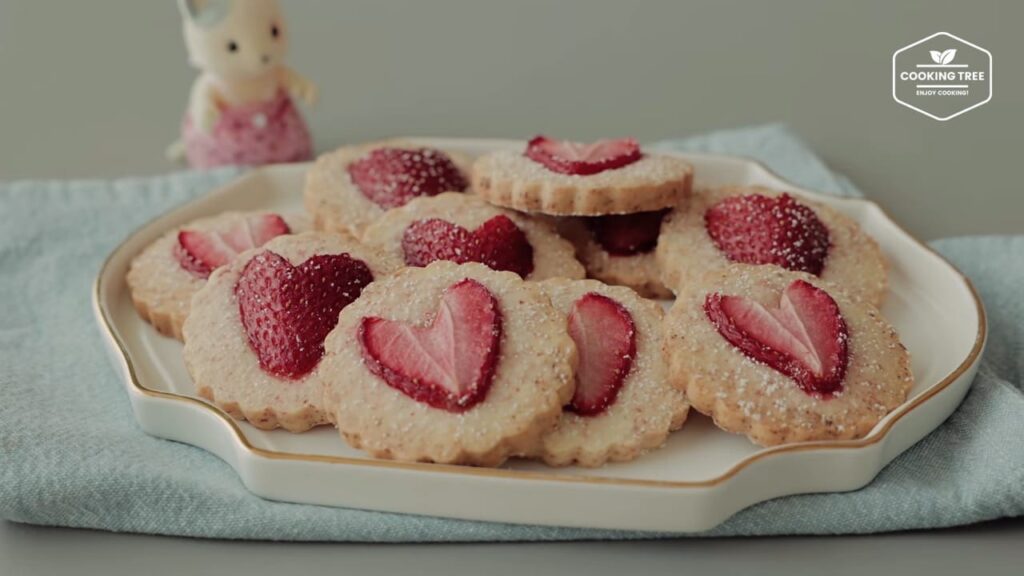 Strawberry Cookies Recipe Cooking tree