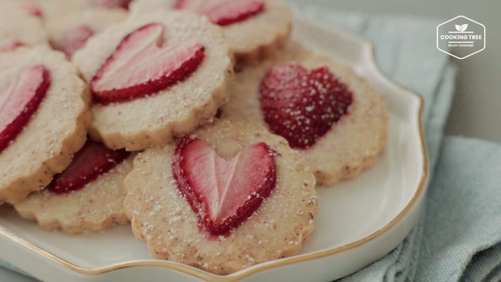 Strawberry Cookies Recipe Cooking tree