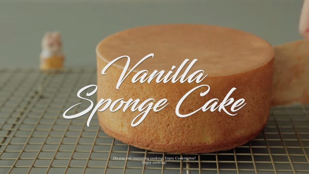 Vanilla Sponge Cake Genoise Recipe Cooking tree