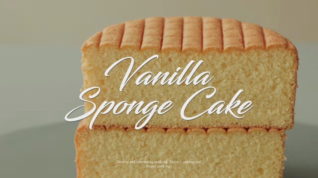 Vanilla Sponge Cake Genoise Recipe Cooking tree