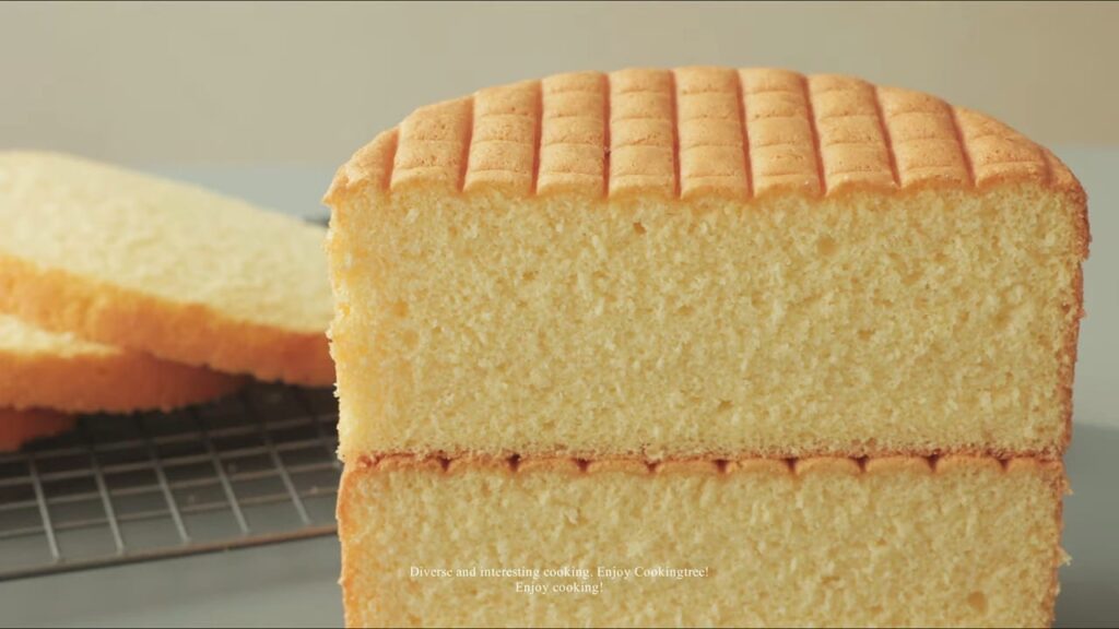 Vanilla Sponge Cake Genoise Recipe Cooking tree