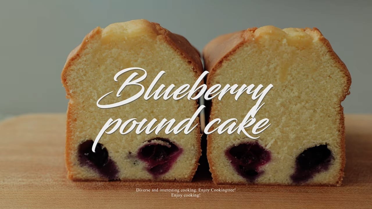 Blueberry Pound Cake Recipe - Cooking Tree