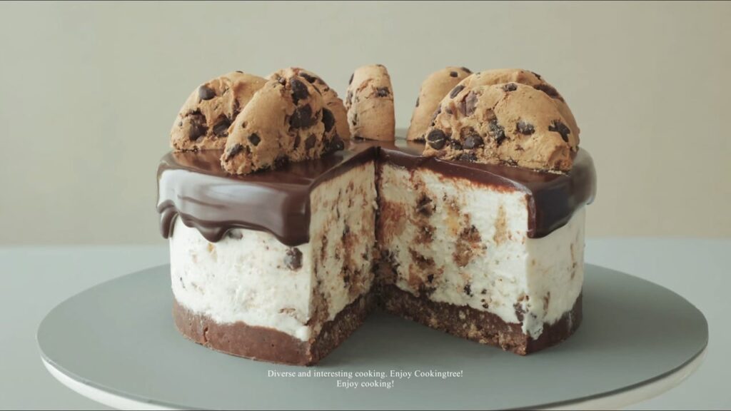 Chocolate Chip Cookie CheesecakeNo Gelatin Recipe Cooking tree