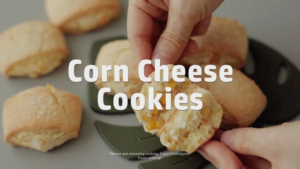 Corn Cheese Cookies Recipe Cooking tree