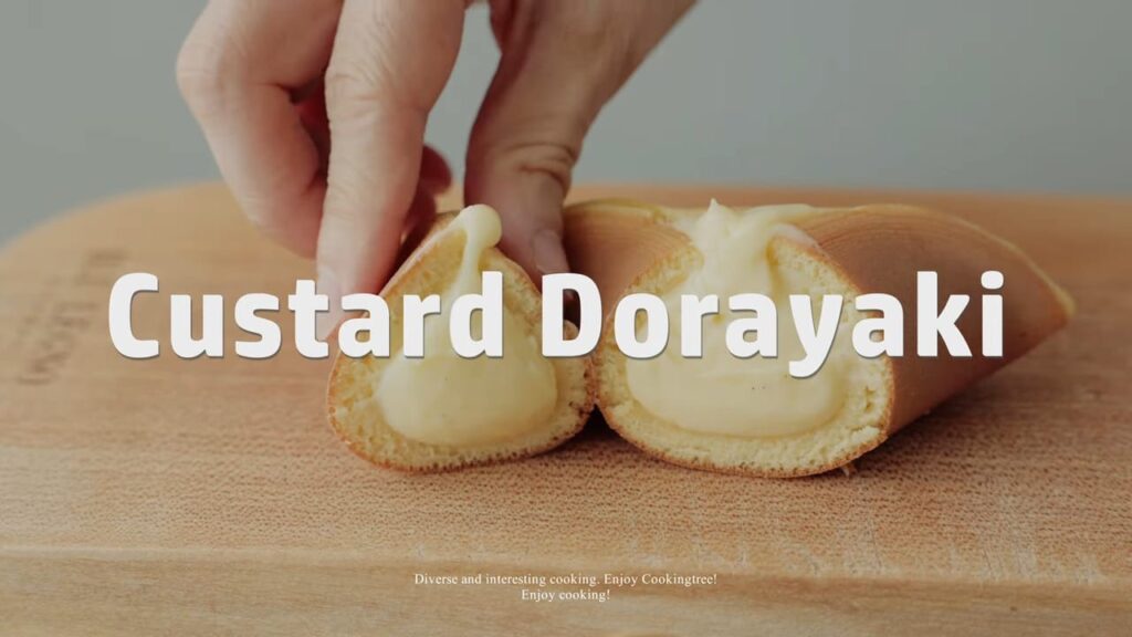 Custard Dorayaki Japanese Pancake Recipe Cooking tree