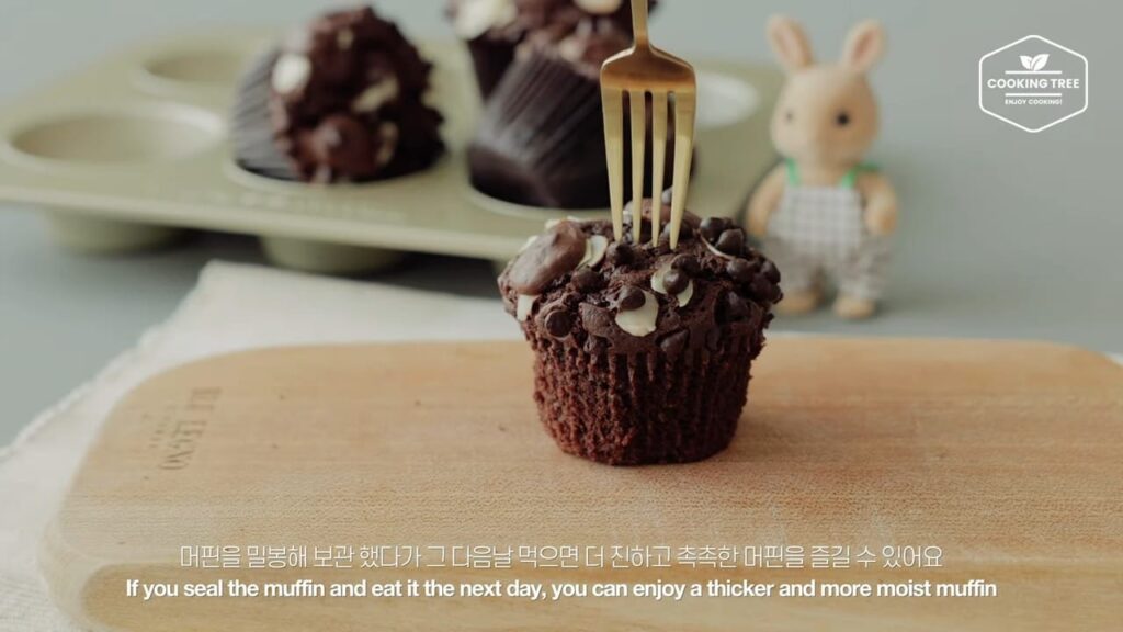 Brownie textured Chocolate Muffin Recipe Cooking tree