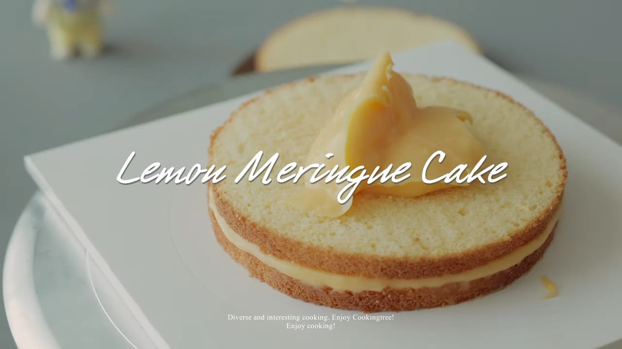 Lemon Meringue Cake Recipe - Cooking Tree