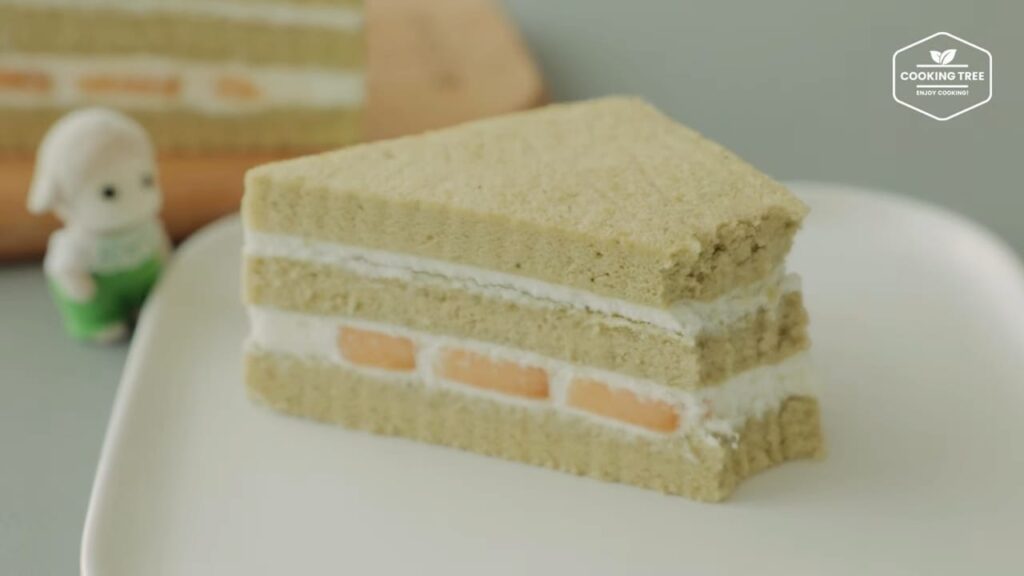 Melon Sandwich Cake Recipe Cooking Tree