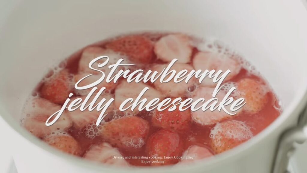 No Bake Strawberry Jelly Cheesecake Recipe Cooking tree