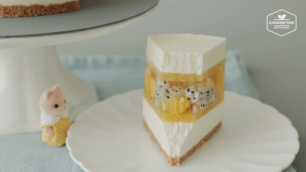 No Oven Mango Jelly Cheesecake Recipe Cooking tree