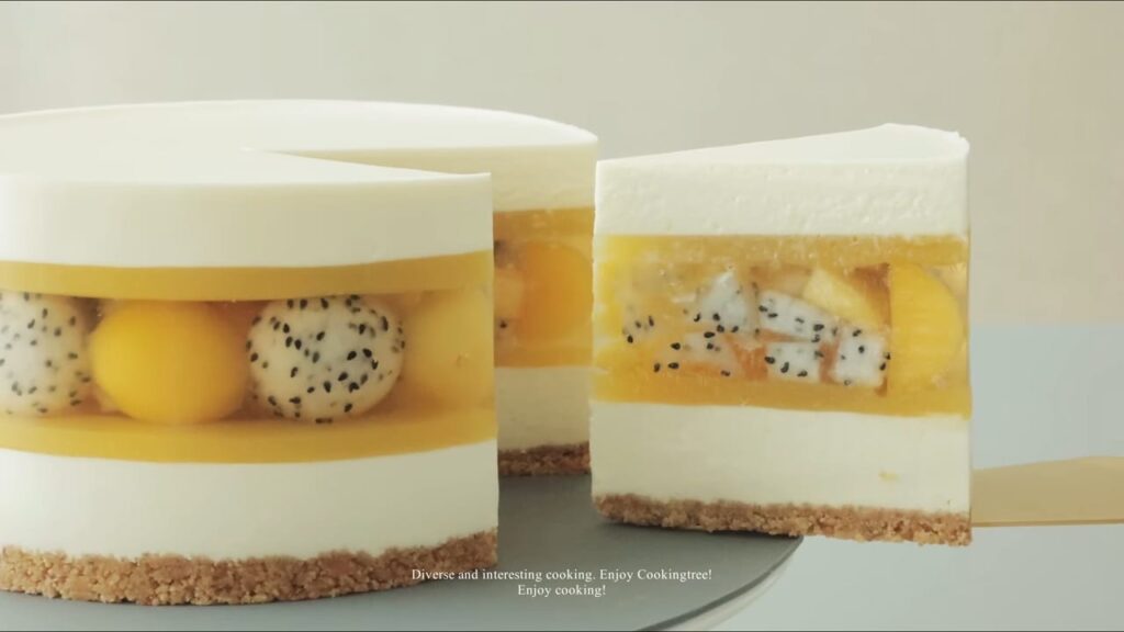 No Oven Mango Jelly Cheesecake Recipe Cooking tree