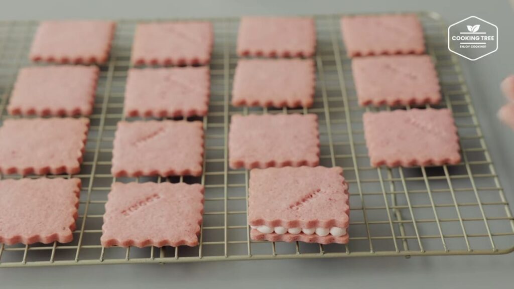 Strawberry Sand Cookies Recipe Cooking tree