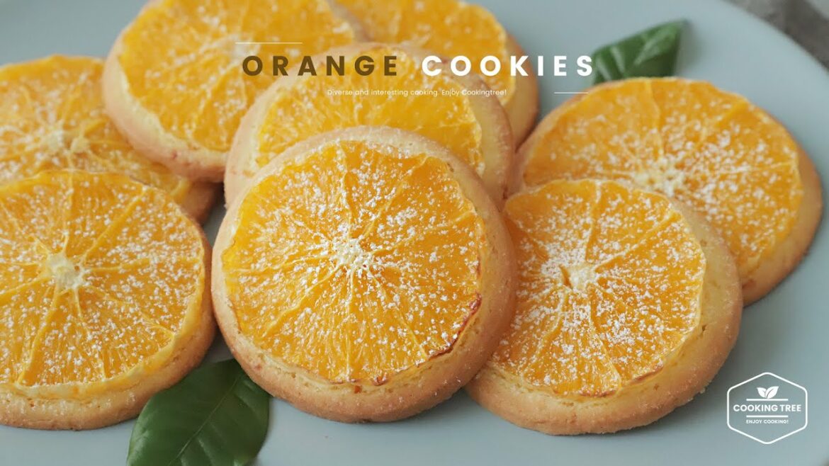 Real Orange Cookies Recipe | Cooking tree Real Orange Cookies