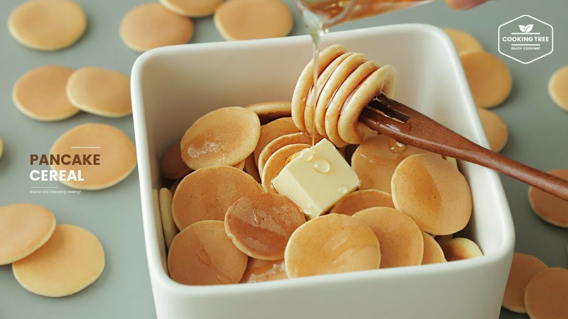 Mini Pancakes Pancake Cereal Recipe | Cooking tree Mini Pancakes Pancake Cereal