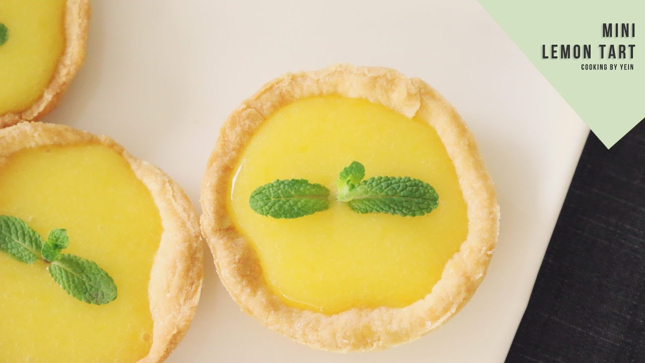 How to make Mini lemon tart