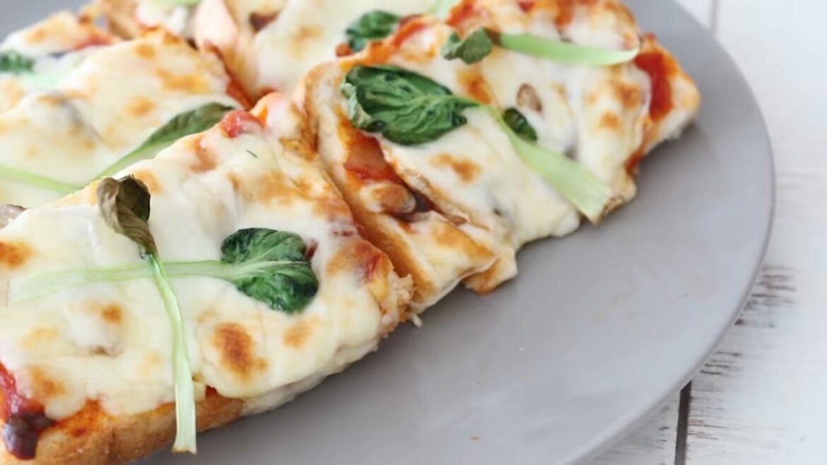Bread Pizza toast recipe Cooking tree