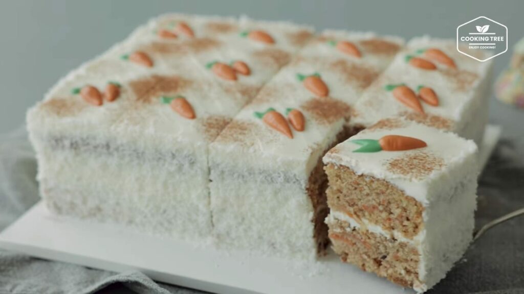 Carrot Cake with Cream Cheese Frosting Recipe Cooking tree