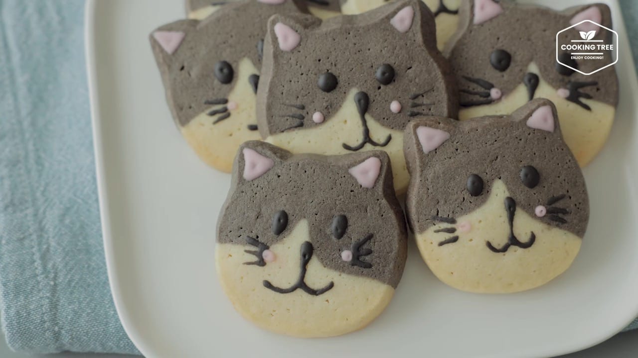 Cat Icebox Cookies Recipe - Cooking Tree