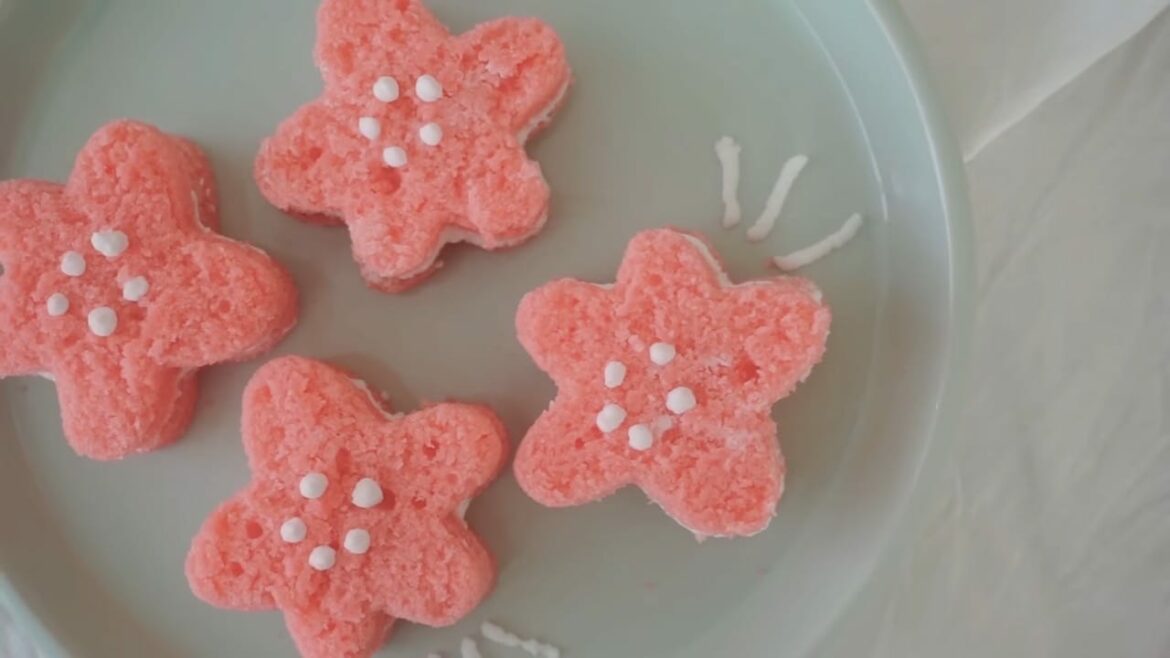 Cherry blossom pink velvet cake Cooking tree