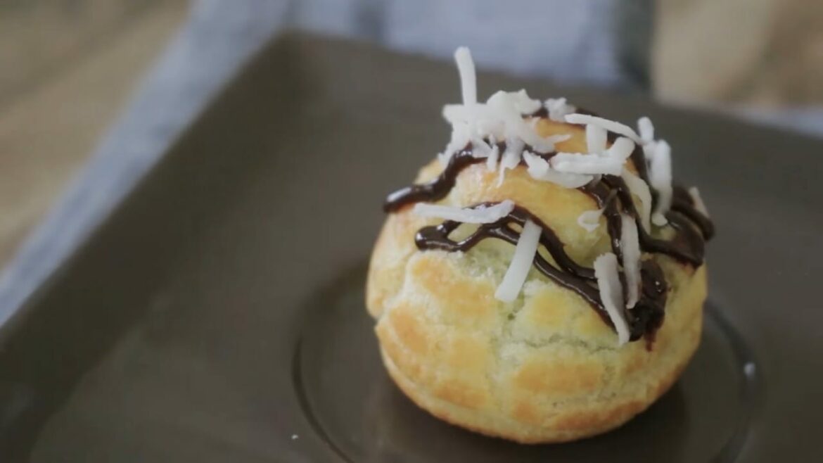 Choux Chocolate Ball Cooking tree