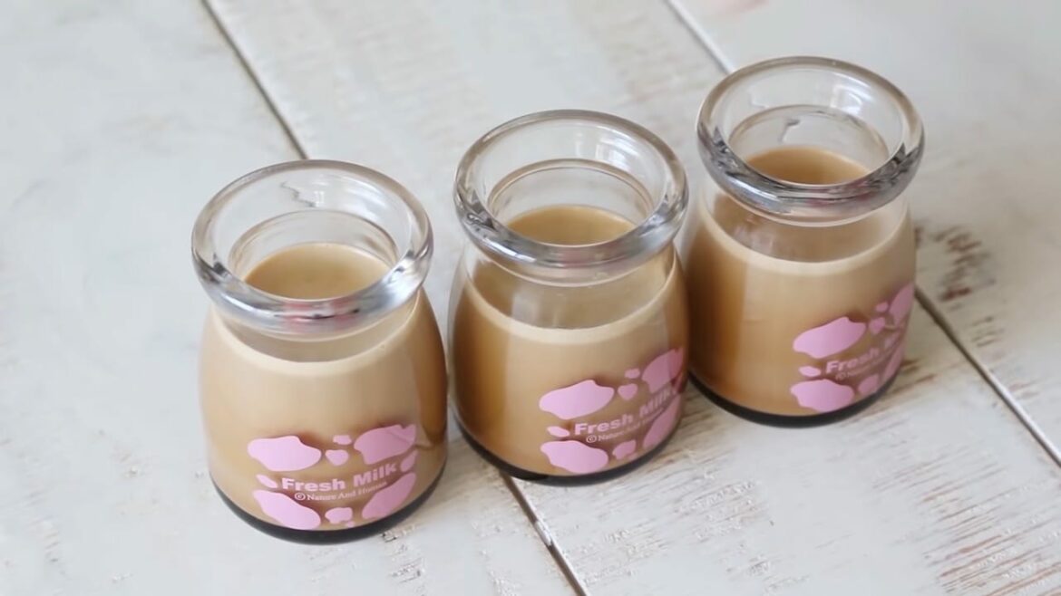 Hand Drip Coffee pudding Creamy Coffee jelly Recipe