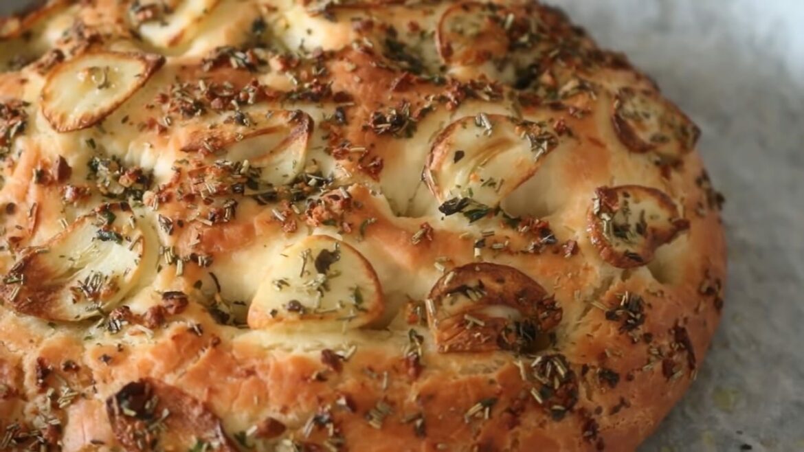 Garlic Focaccia Cooking tree