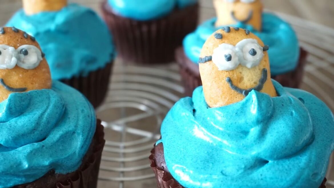 Minions Choco Banana Cupcakes Cooking tree