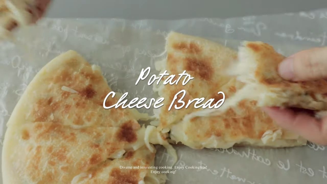 No oven & No yeast Potato Cheese Bread Recipe Cooking Tree