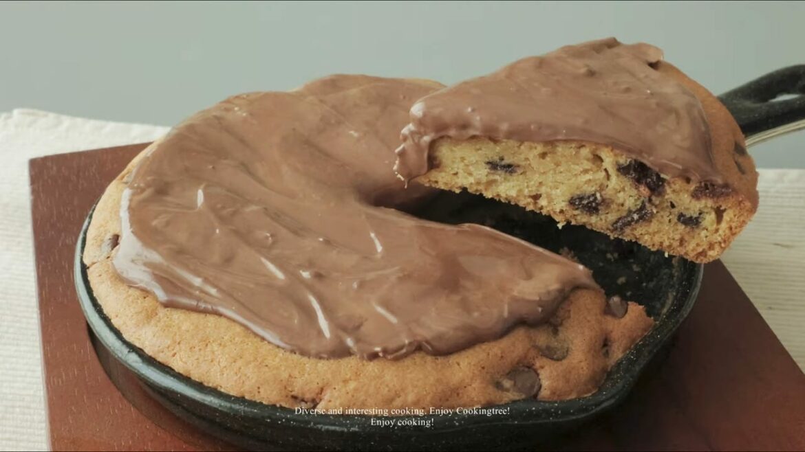 Skillet Chocolate Chip Cookie Recipe Cooking tree