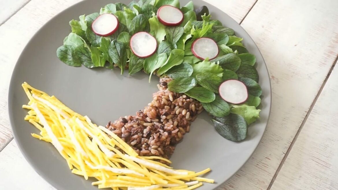 Tree bibimbap Food Art for Kids Bibimbap Recipe Cooking tree Tree bibimbap Food Art for Kids Bibimbap Recipe Cooking tree