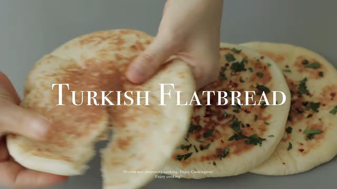 Turkish Flatbread (Bazlama/No Oven Pita Bread) Recipe - Cooking Tree