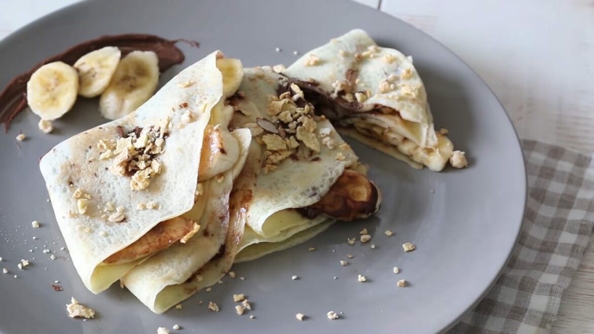 nutella banana Crepe recipe Cooking tree nutella banana Crepe recipe Cooking tree