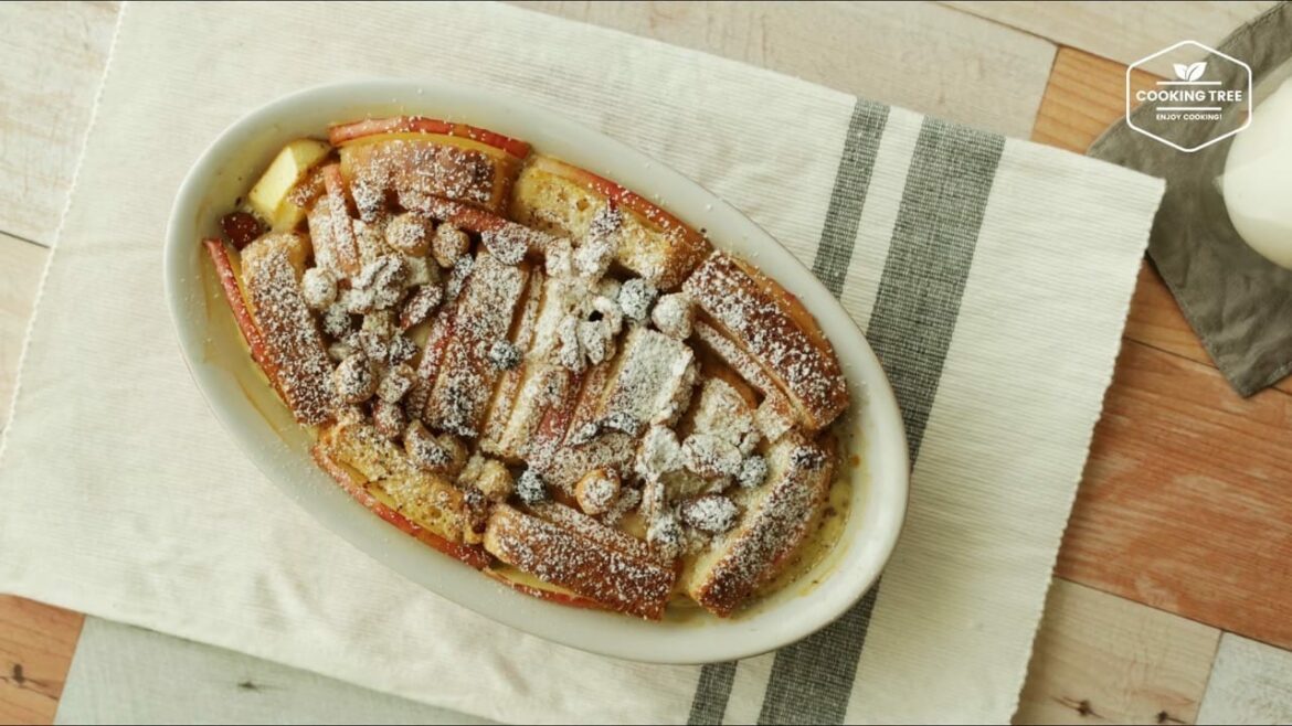 Apple bread pudding Cooking tree Apple bread pudding Cooking tree