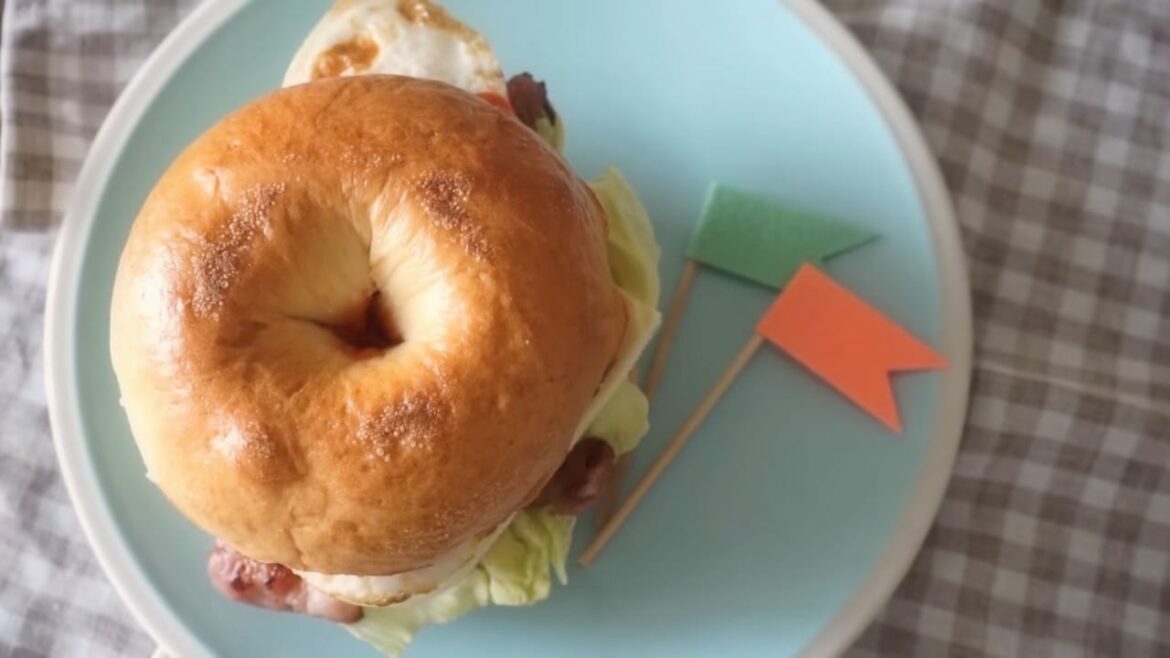 Bagel sandwich Cooking tree Bagel sandwich Cooking tree