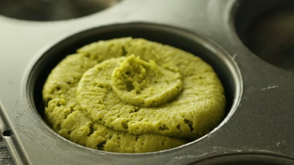 Baked matcha green tea doughnut Recipe Cooking tree