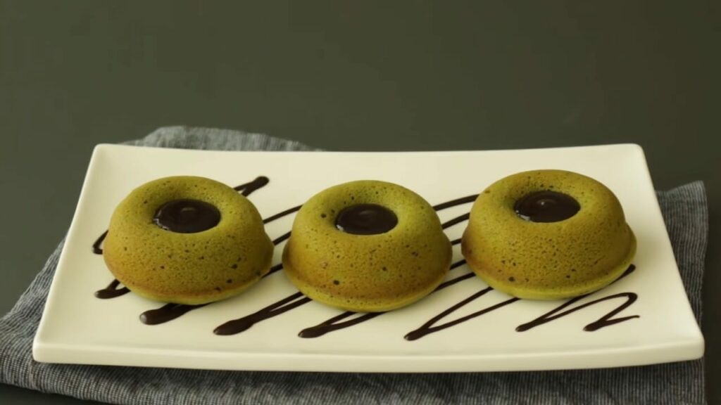 Baked matcha green tea doughnut Recipe Cooking tree