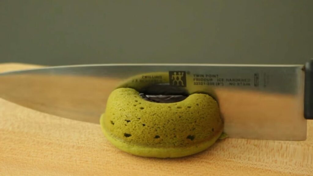 Baked matcha green tea doughnut Recipe Cooking tree