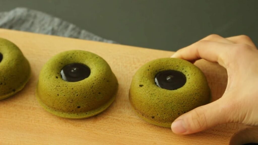 Baked matcha green tea doughnut Recipe Cooking tree