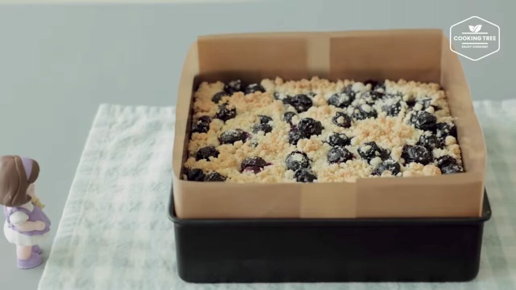 Blueberry Crumble Butter Cake Bar Recipe Cooking tree