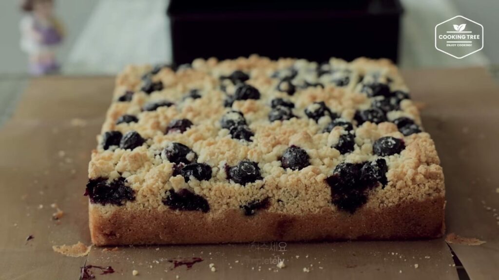 Blueberry Crumble Butter Cake Bar Recipe Cooking tree