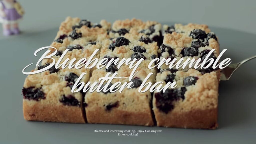 Blueberry Crumble Butter Cake Bar Recipe Cooking tree