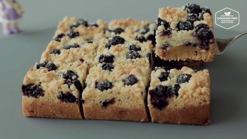 Blueberry Crumble Butter Cake Bar Recipe Cooking tree