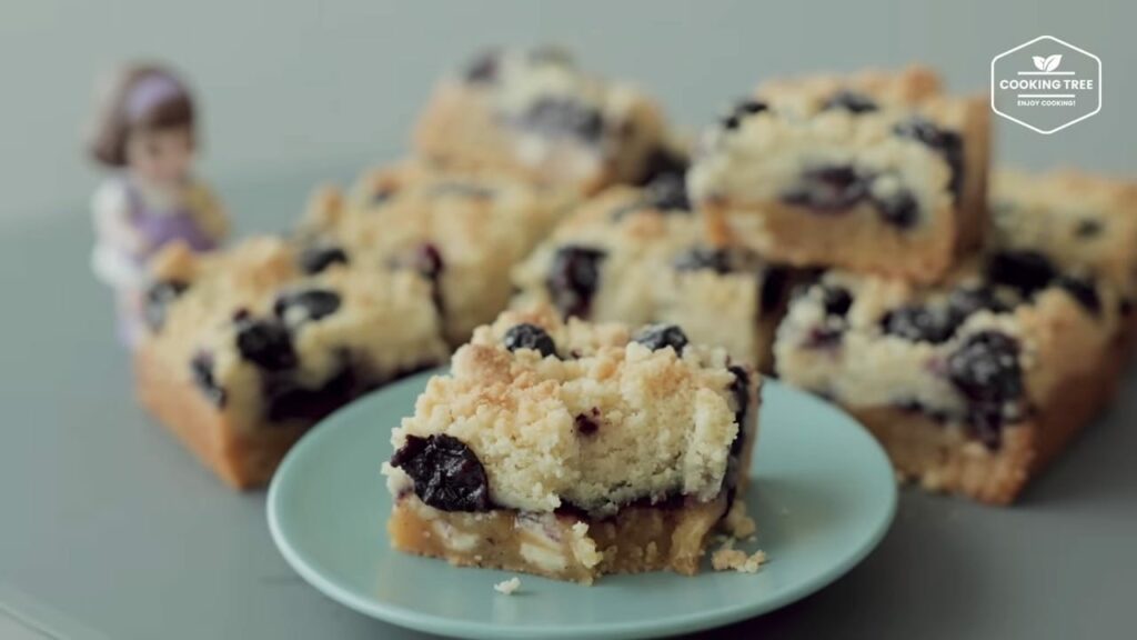 Blueberry Crumble Butter Cake Bar Recipe Cooking tree